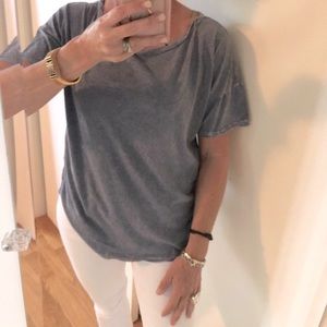 Enti Acid Wash Slub Tee